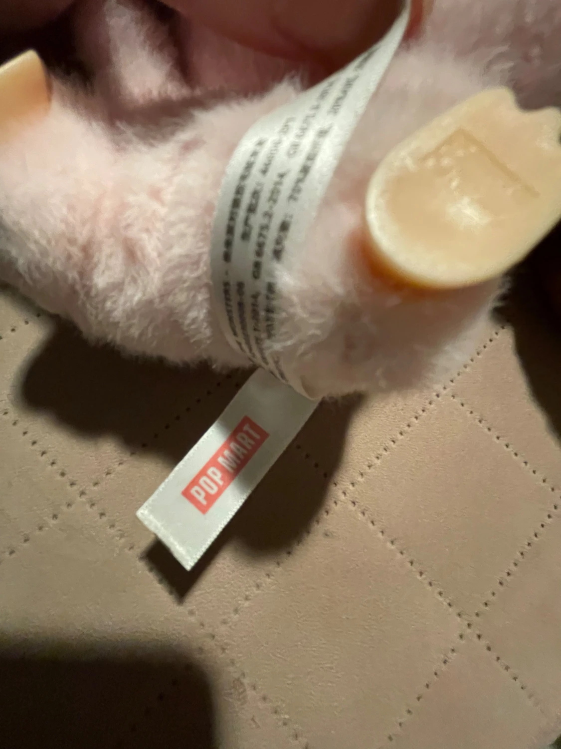 Pop Mart pälsväst nyckelring - 2