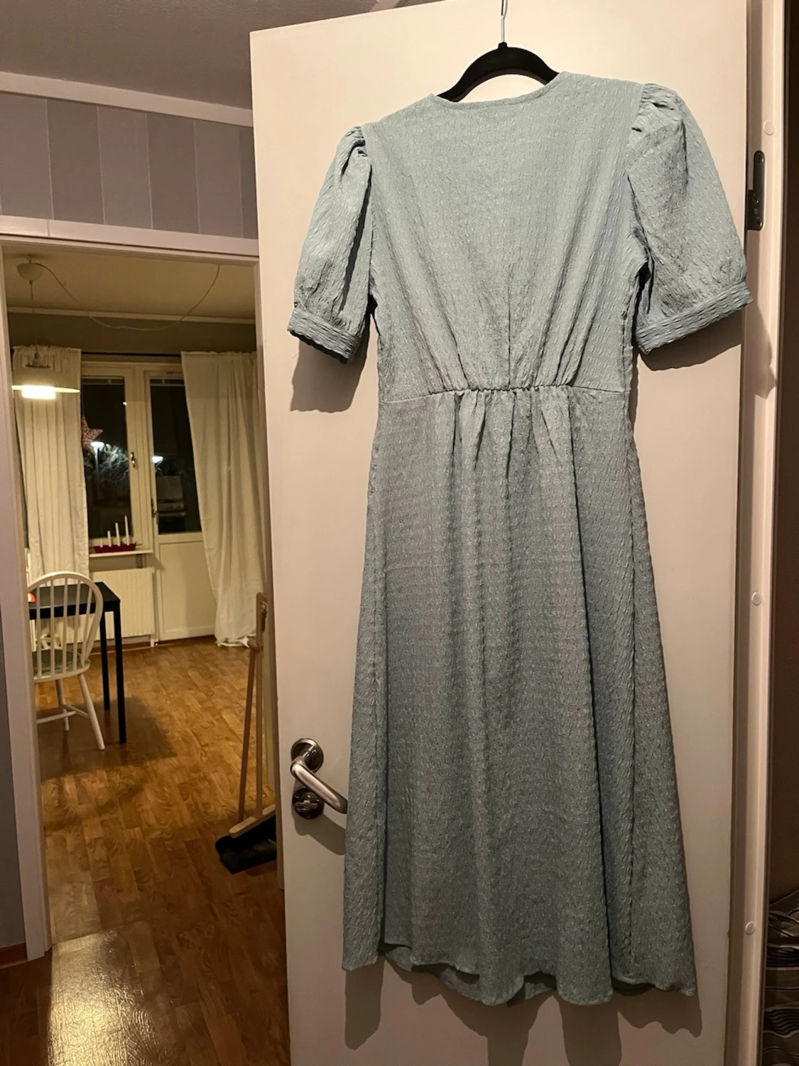 Ljusblå långklänning från Bubbleroom - 1