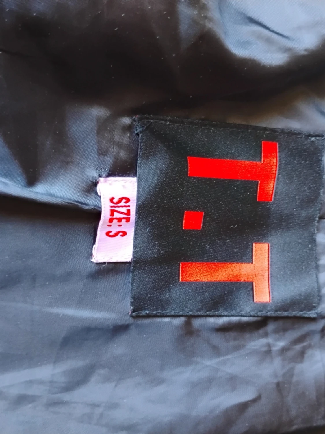 Svart teddyjacka från T.T i S - 3