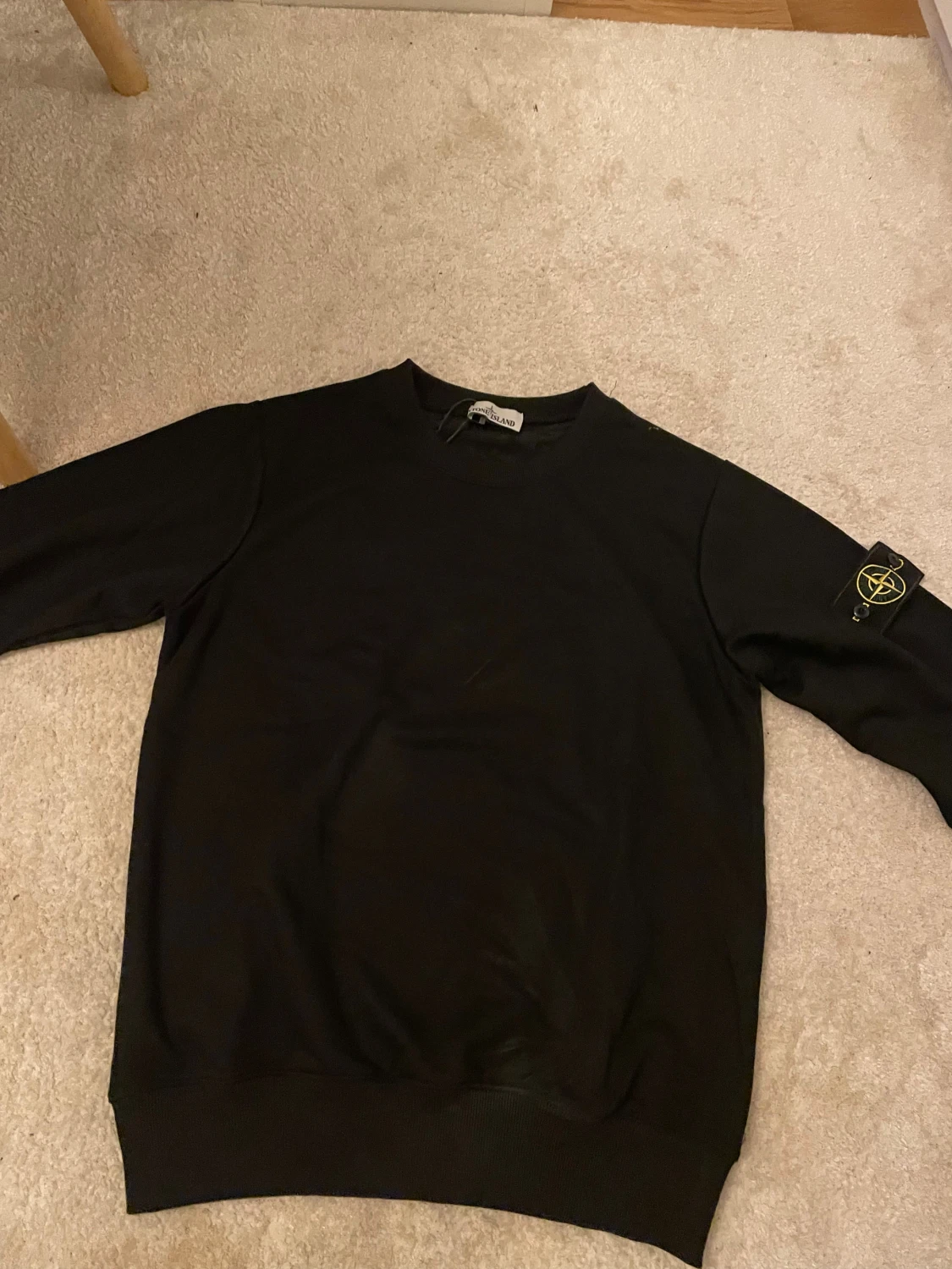 Svart Stone Island sweatshirt - 1