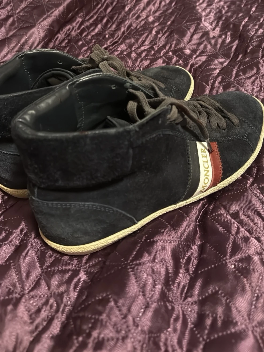 Moncler svarta mocka vinterskor - 2