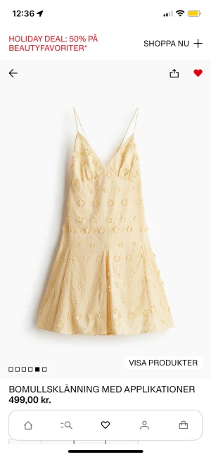 SÖKER!!!!! - Söker denna ljusgula klänning från HM, helst i storlek S/36