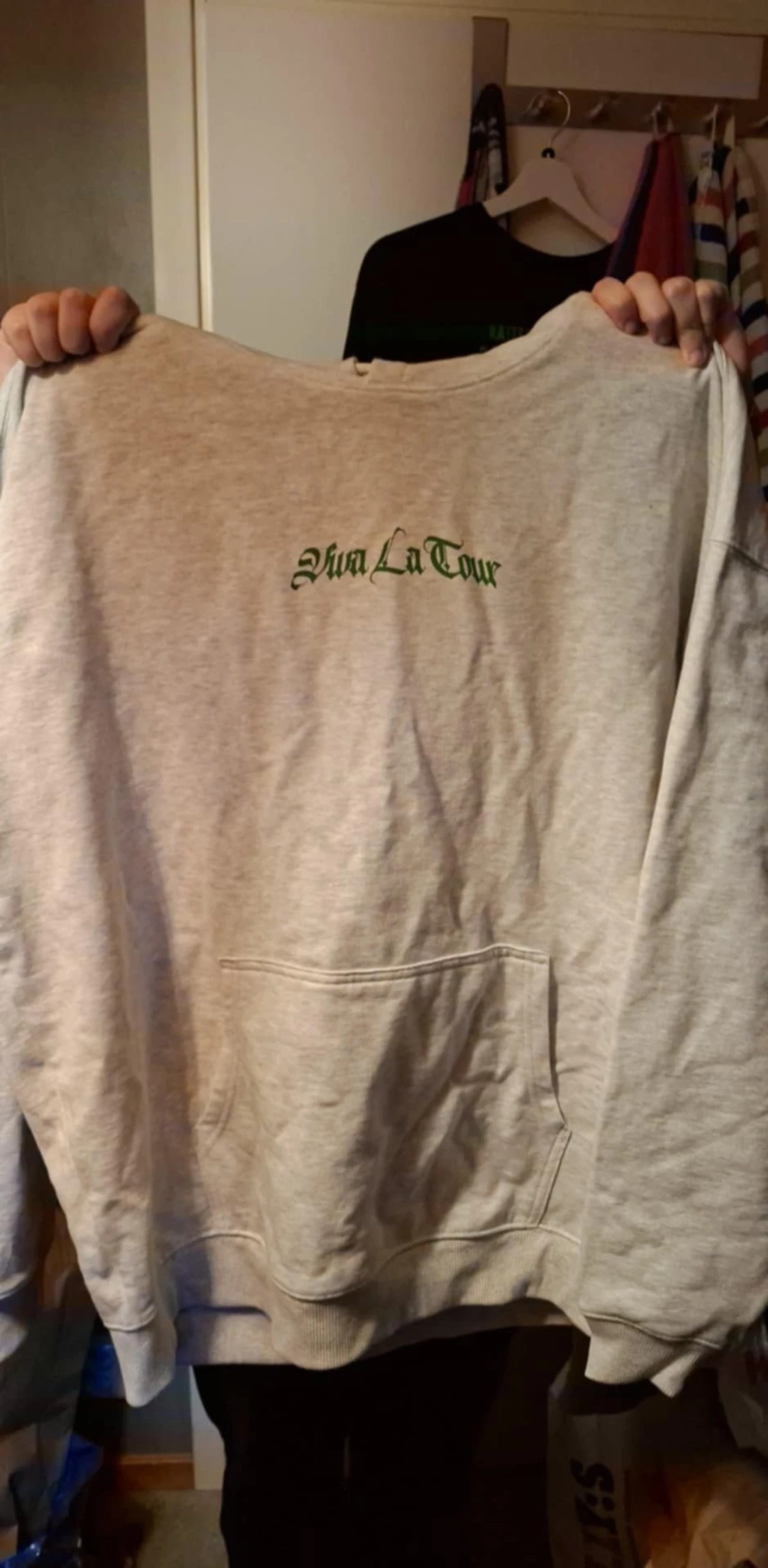 Soppgirobygget grå hoodie