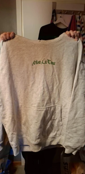 Soppgirobygget grå hoodie - En soppgirobygget hoodie från Viva la tour