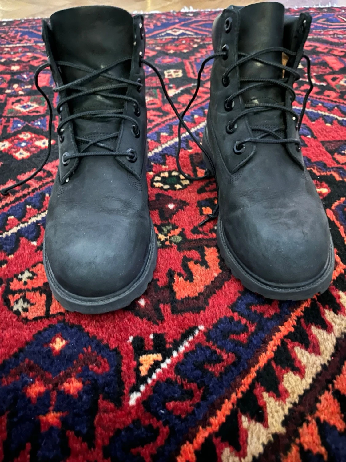 Svarta vattenimpregnerade timberland boots - 1