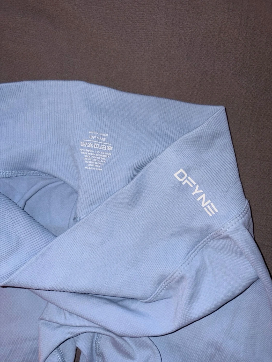 Ljusblå leggings från DFYNE XS - 1