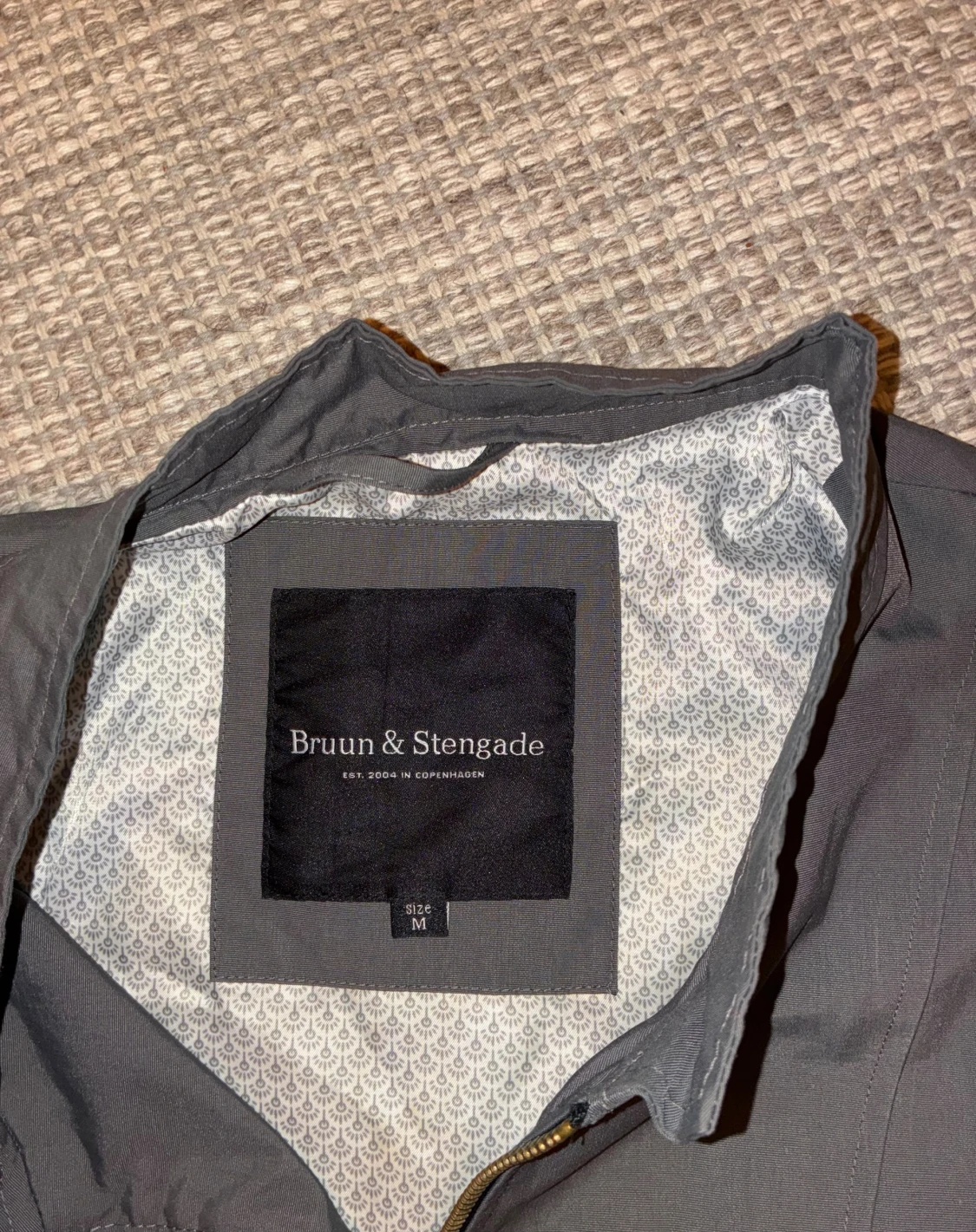 Grå frield jacket från Bruun & Stengade - 1