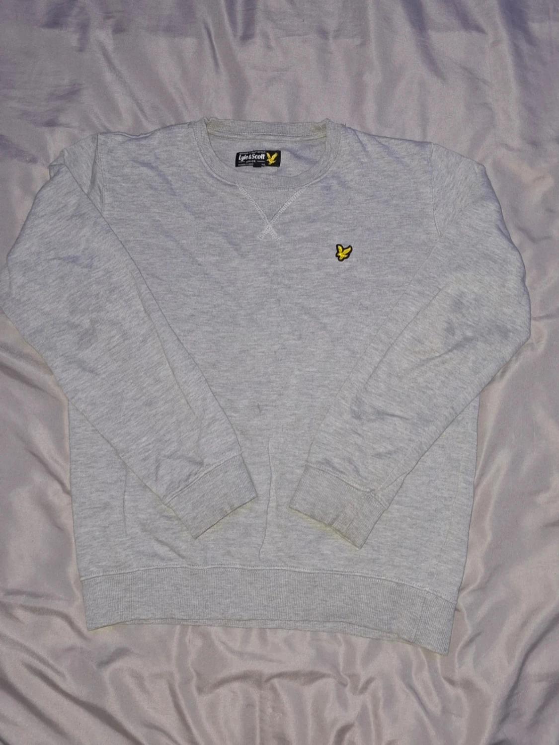 Grå sweatshirt från Lyle & Scott
