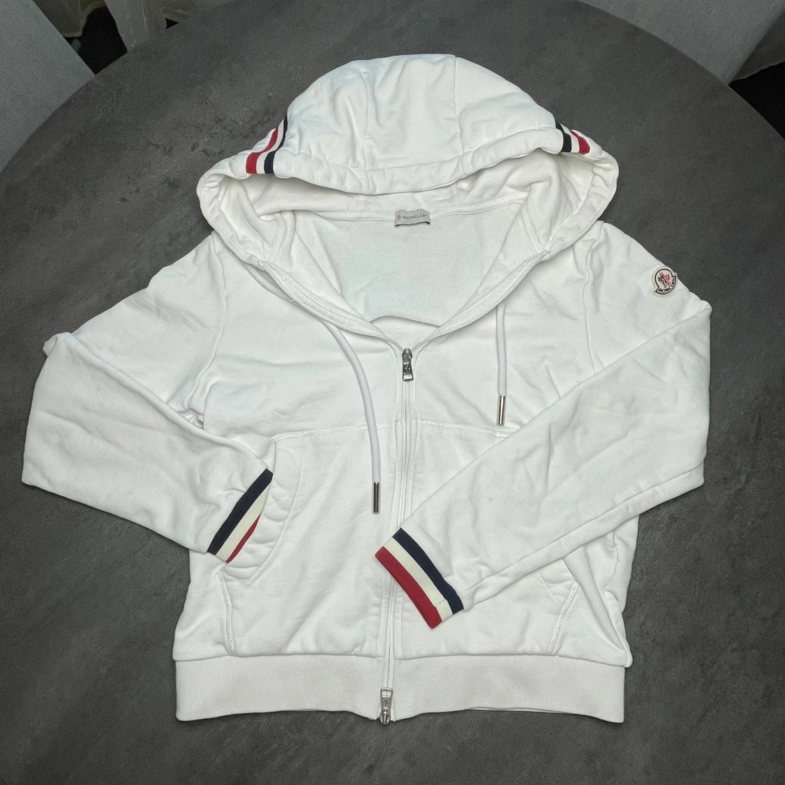 Vit Moncler zip-up