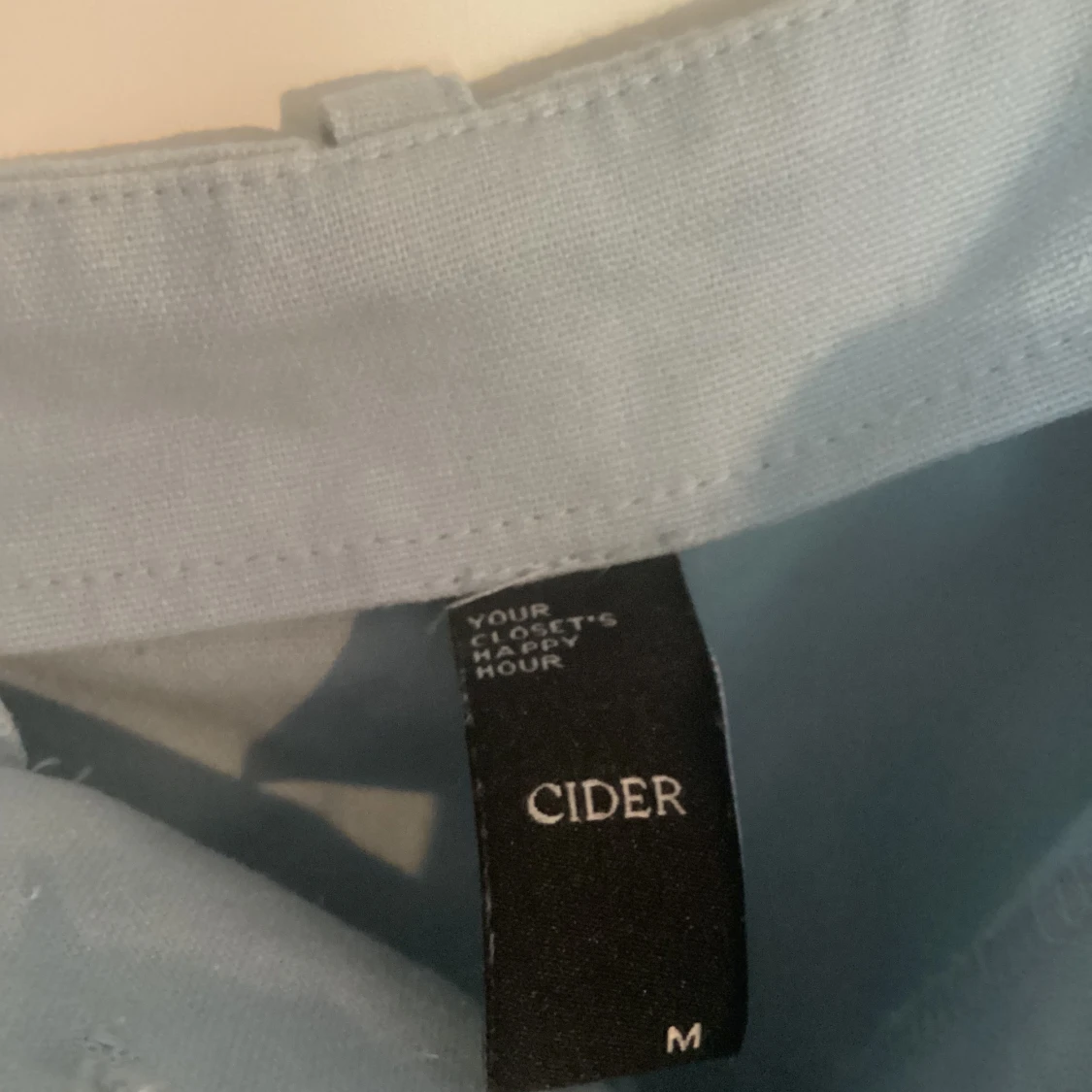 Ljusblå linnebyxor från Cider - 4