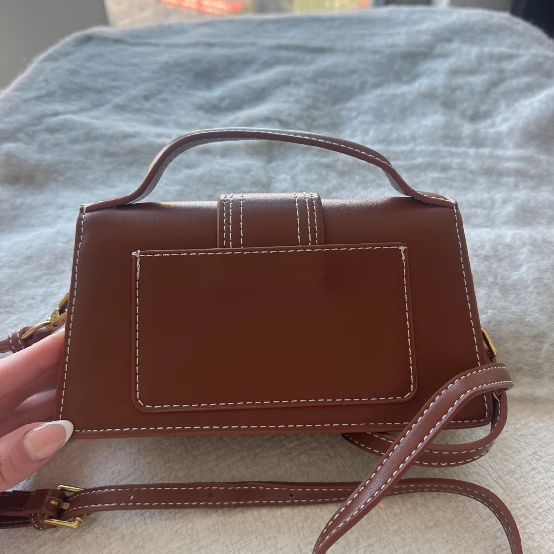 Brun axelväska  - 3