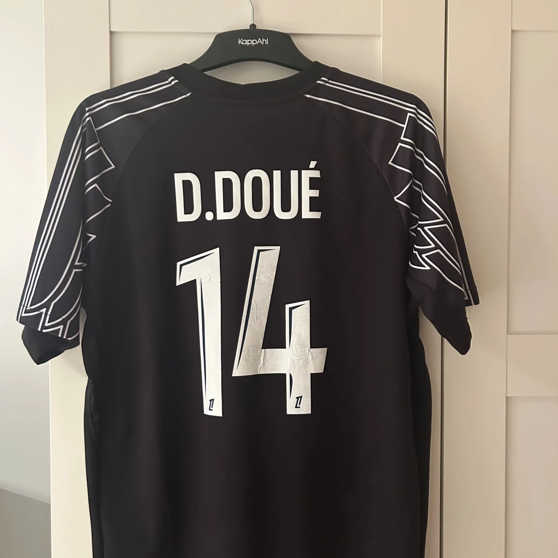 PSG svart matchtröja D. Doué #14 - 1