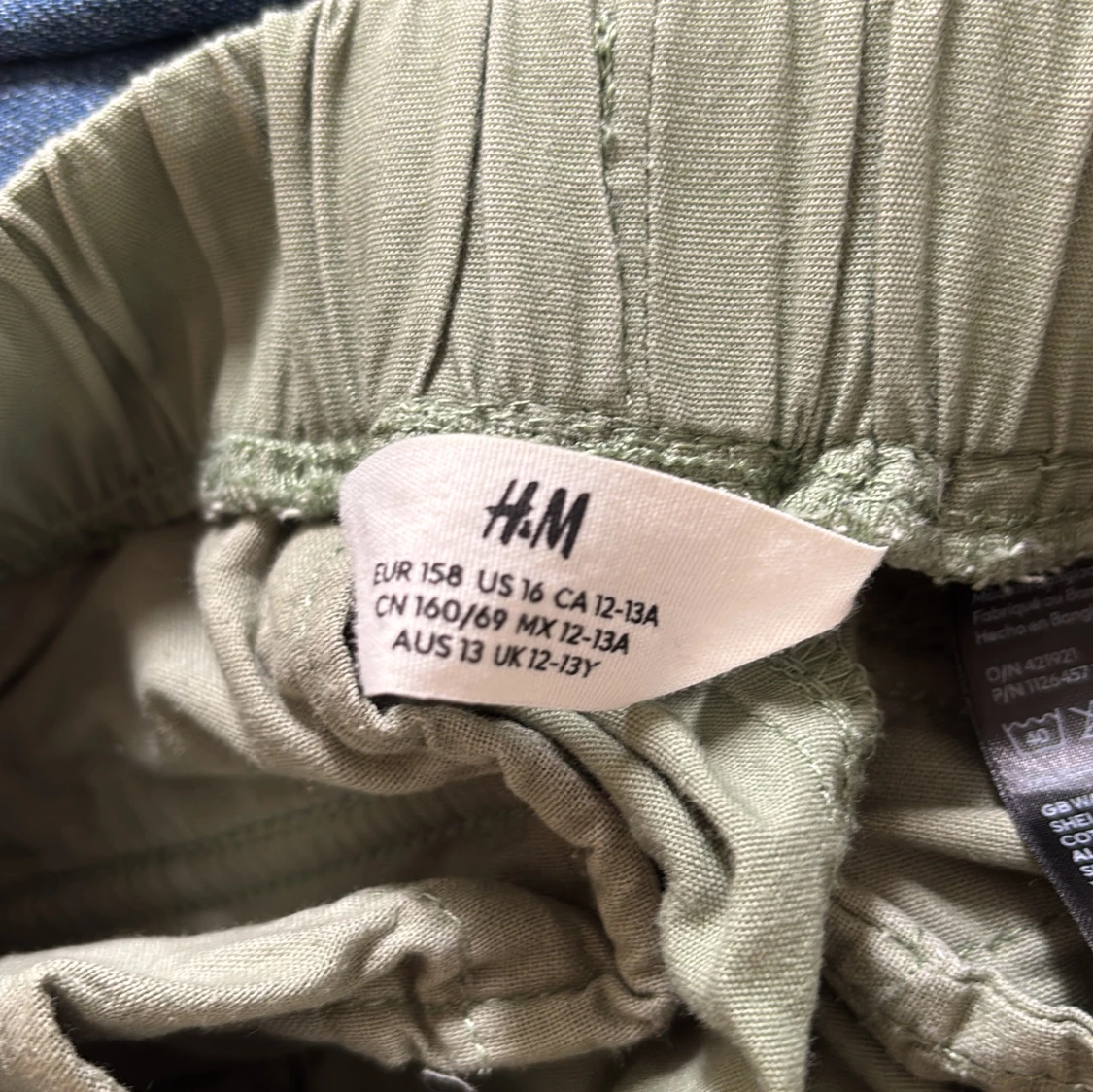 Gröna cargopants från H&M (Inte strukna) - 3