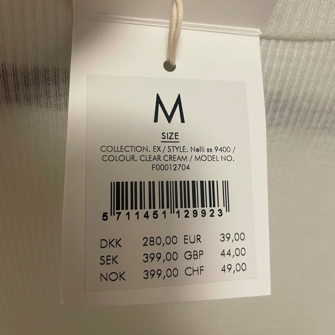 Vit ribbad topp från Samsøe Samsøe - 4