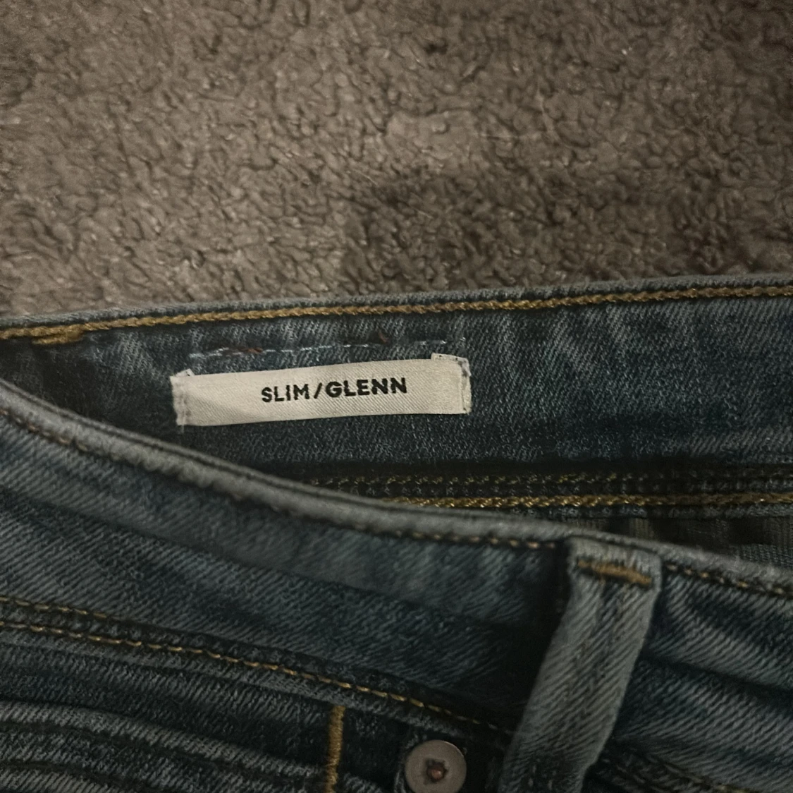 Slim fit jeans SLIM/GLENN blå - 1