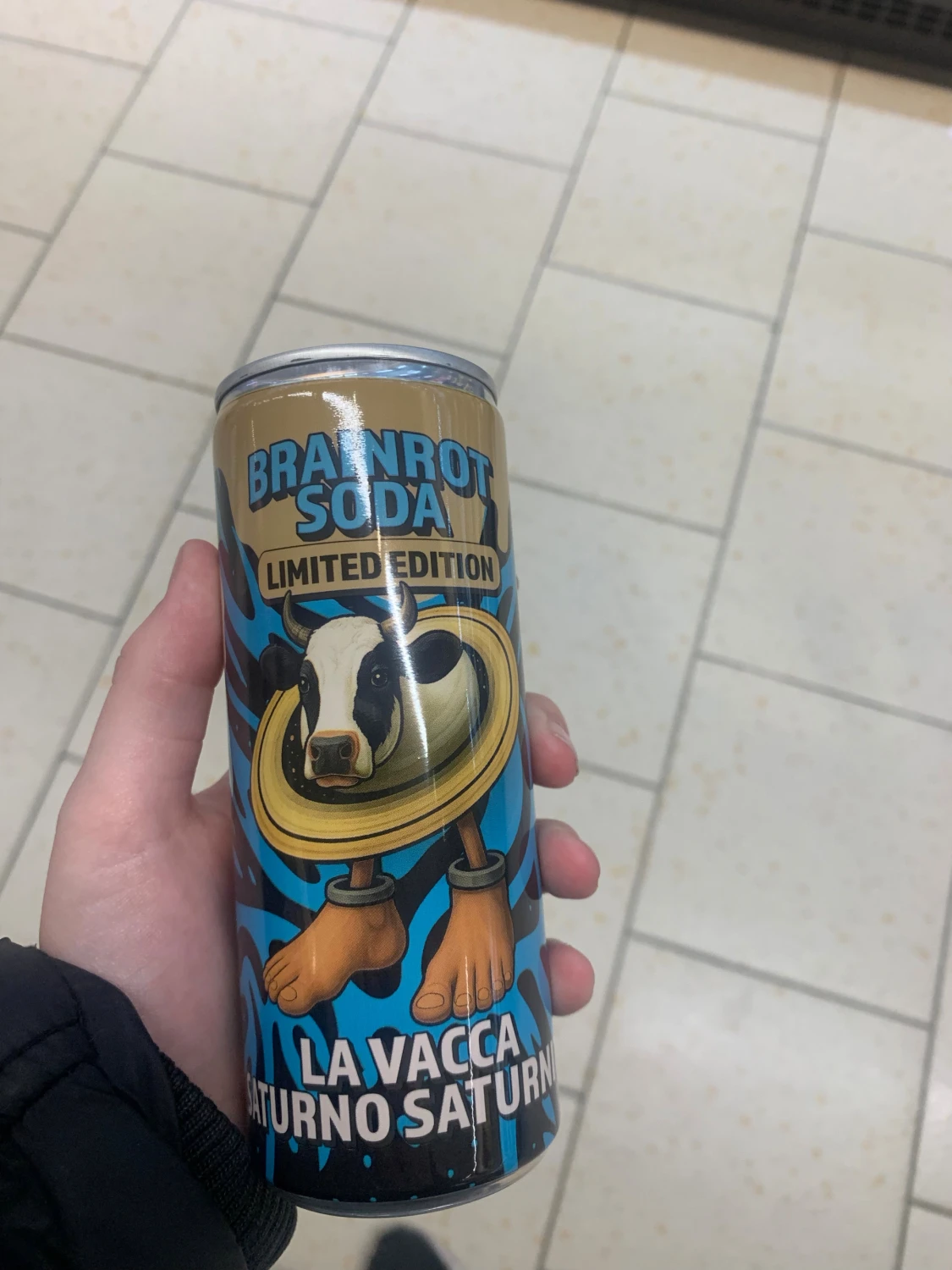 Rare brainrot soda LA VACCA  SATURNO SATURNITA - 5