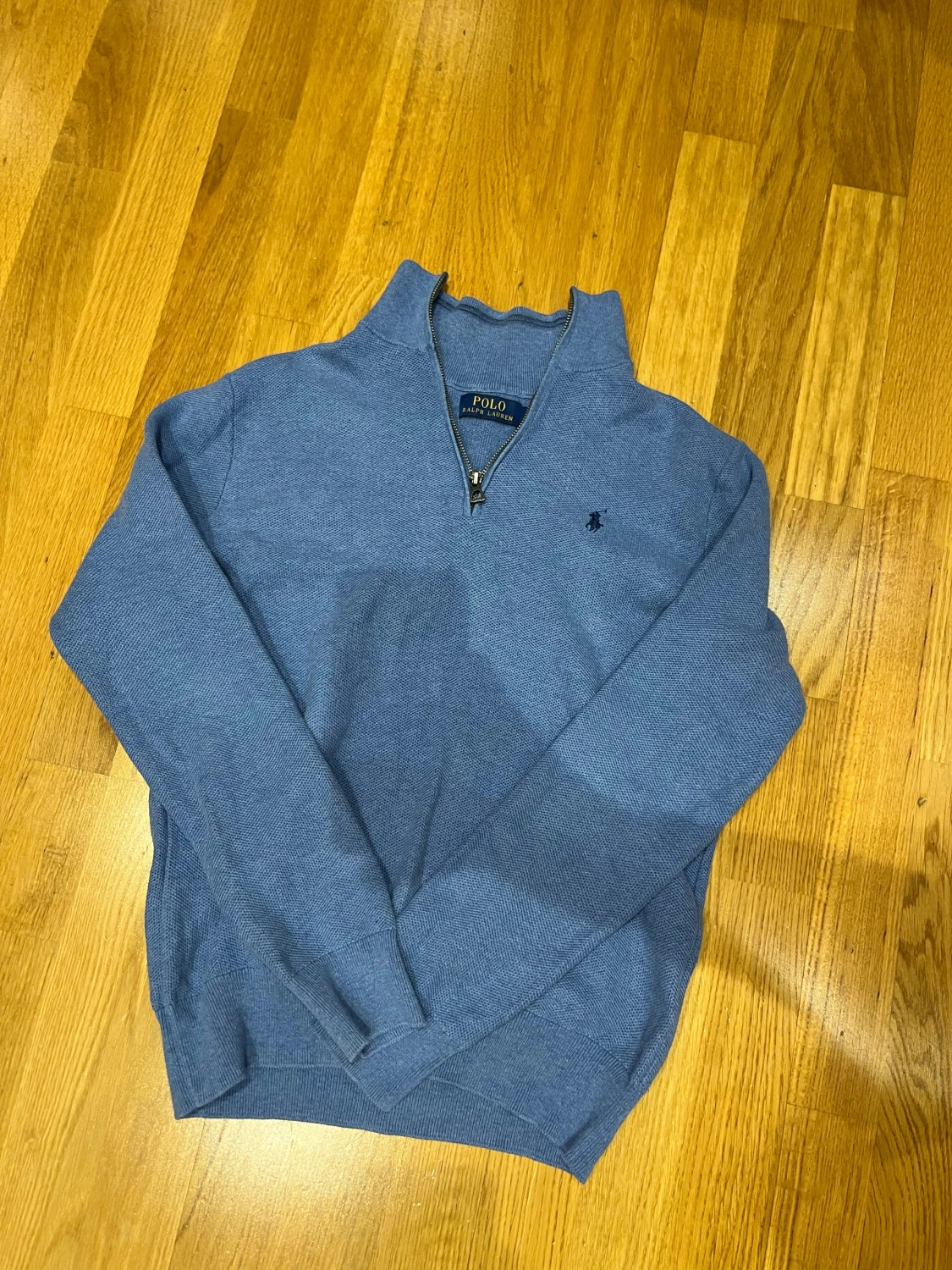 Blå stickad tröja Polo Ralph Lauren