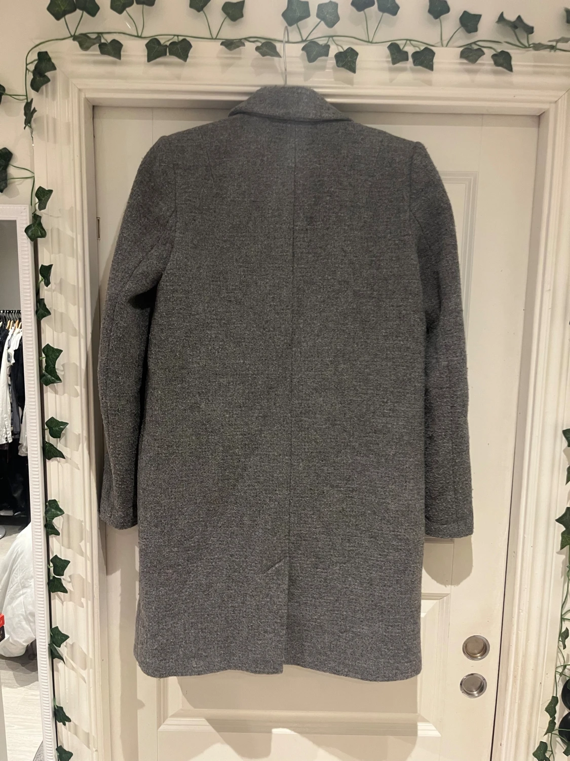 Grå kappa från Zara  - 1