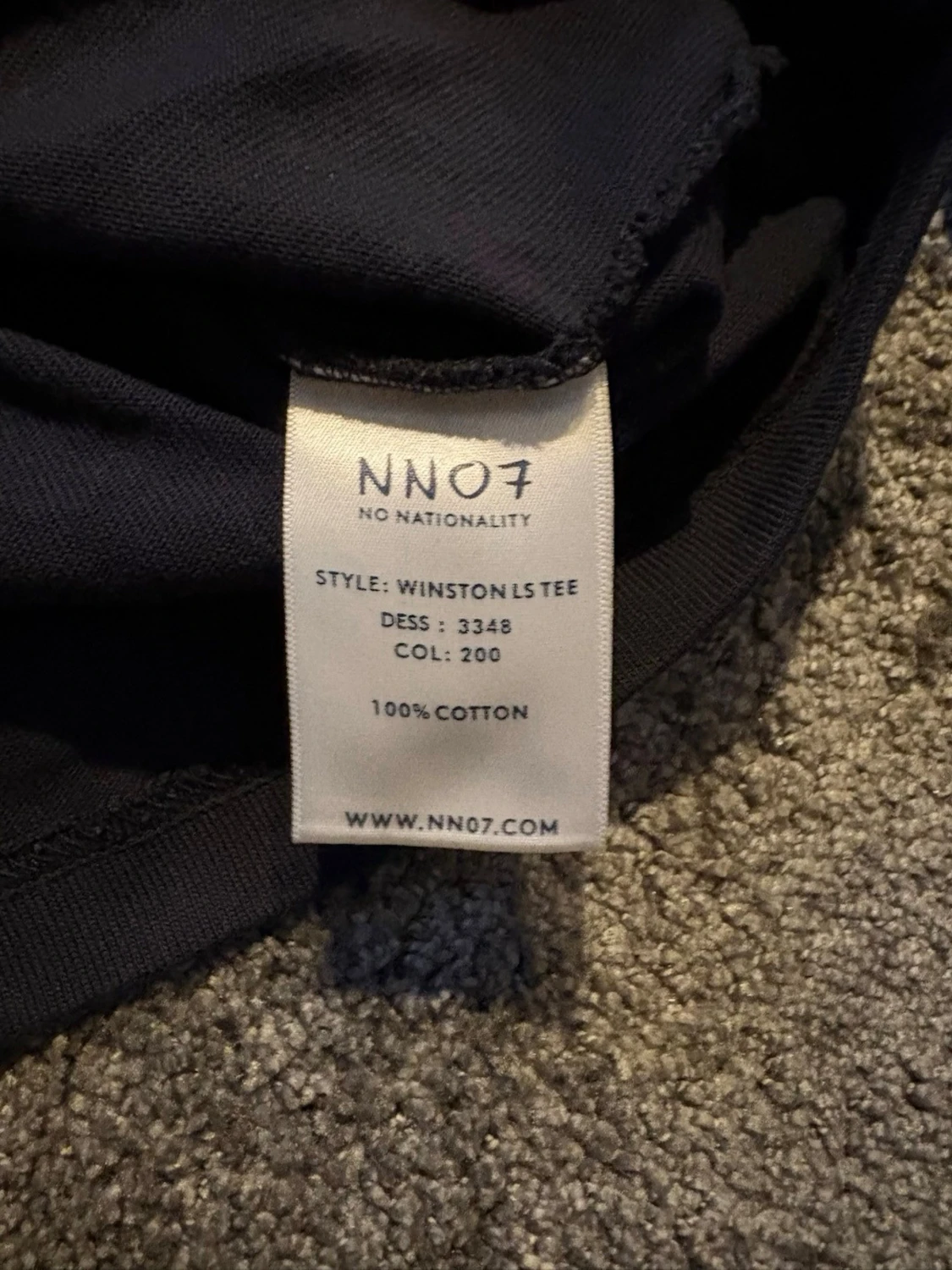 Marinblå långärmad tröja NN07 - 2