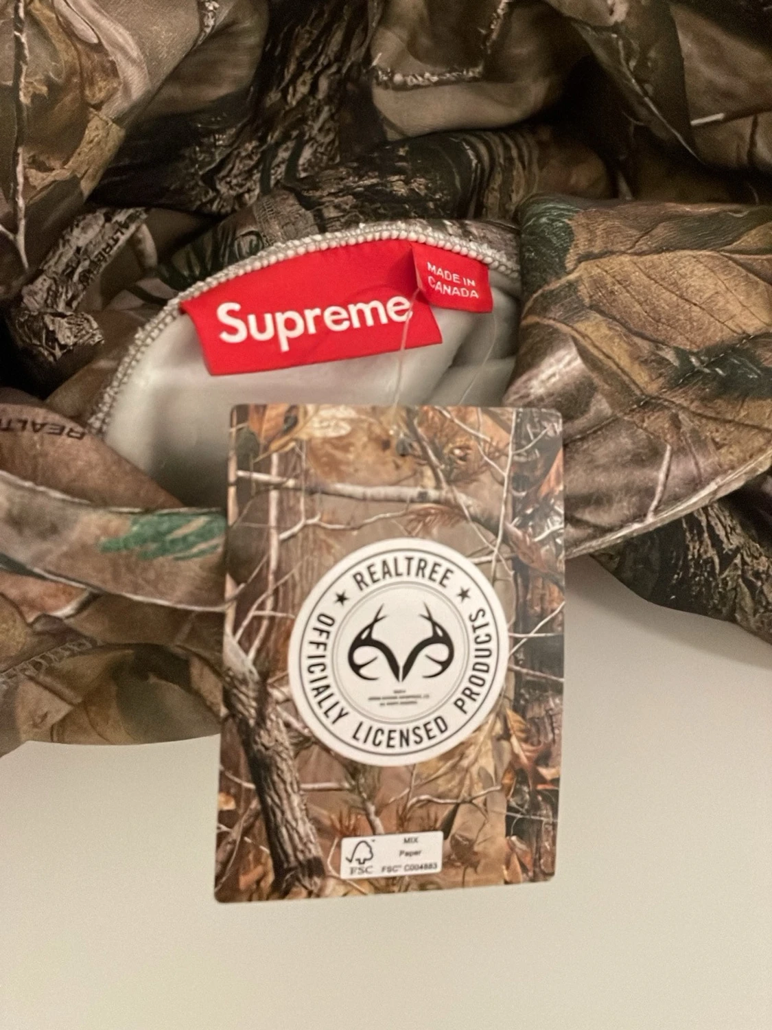 Supreme realtree box logo S - 2