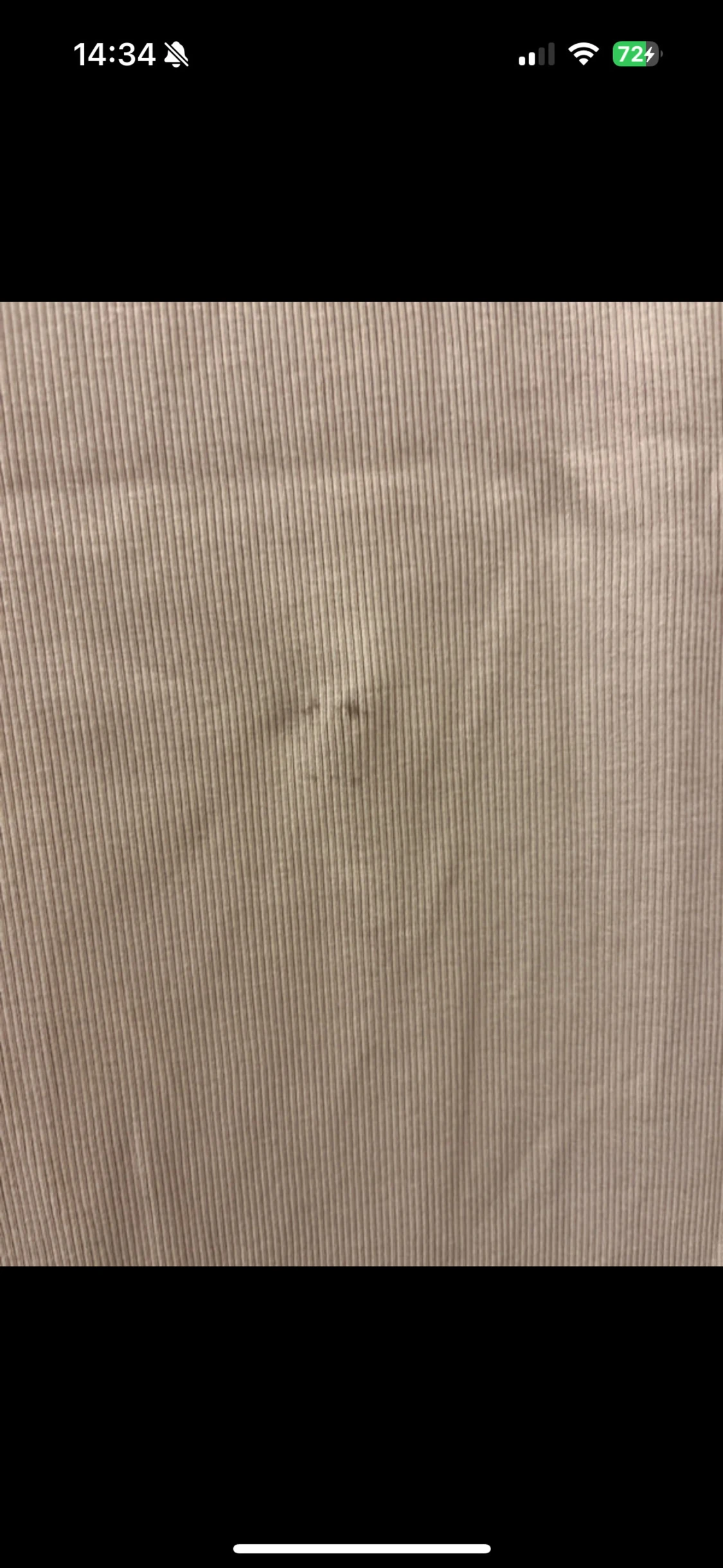 Beige ribbad långklänning Amisu - 2