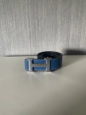 Hermes bälte blå - 10/10 skick 