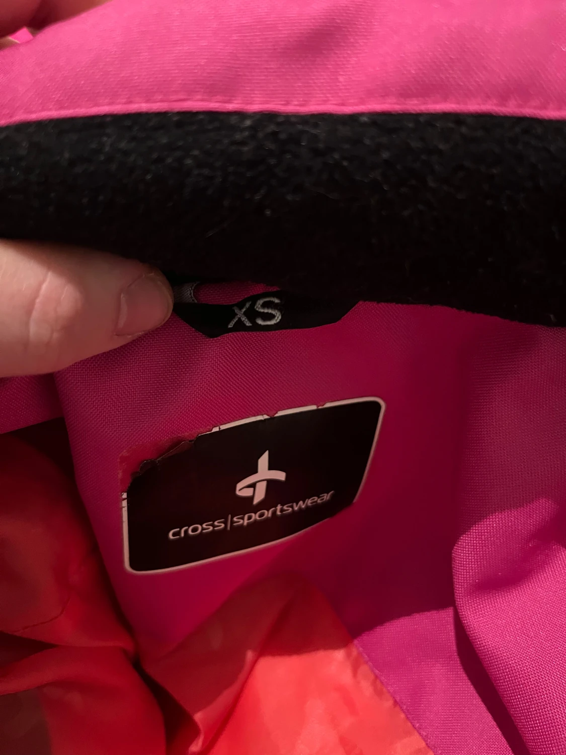 Rosa pufferjacka från Cross Sportswear XS - 3