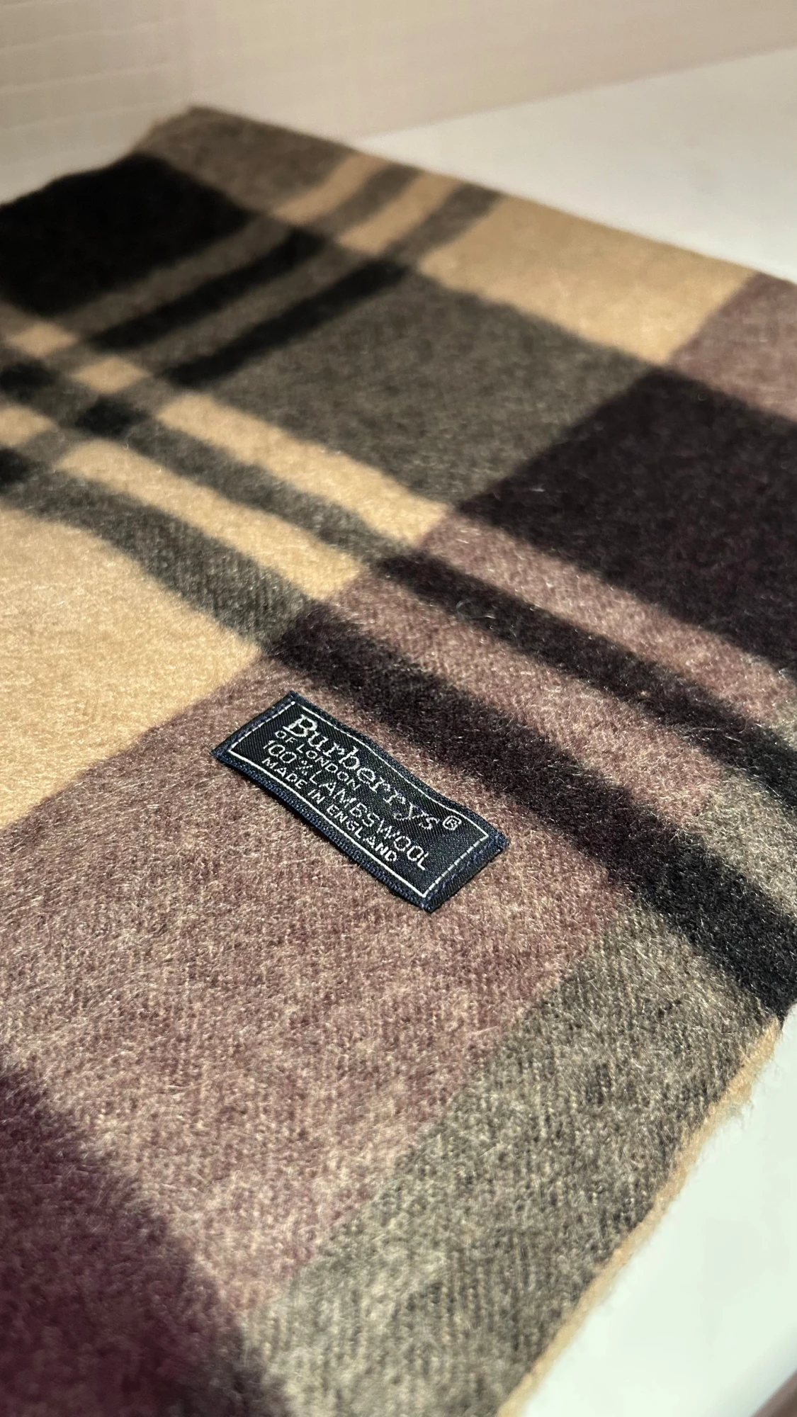 Rutig ullväst från Burberrys - 1