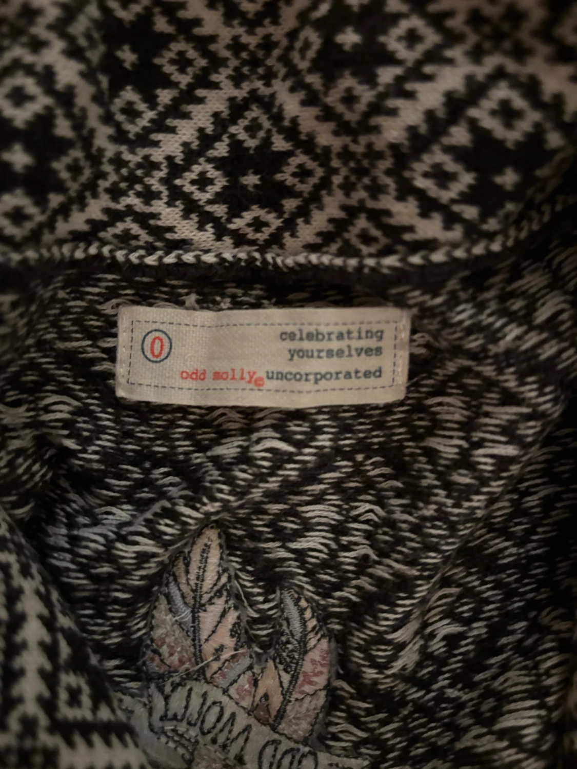 Mönstrad kofta från Odd Molly - 1