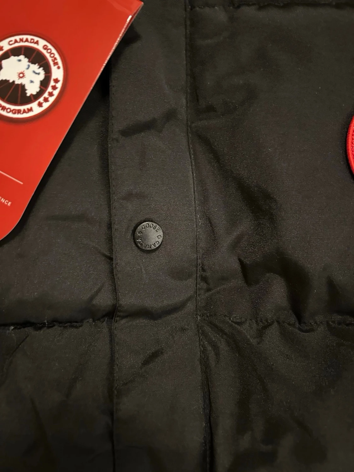 Svart dunväst från Canada Goose M - 2