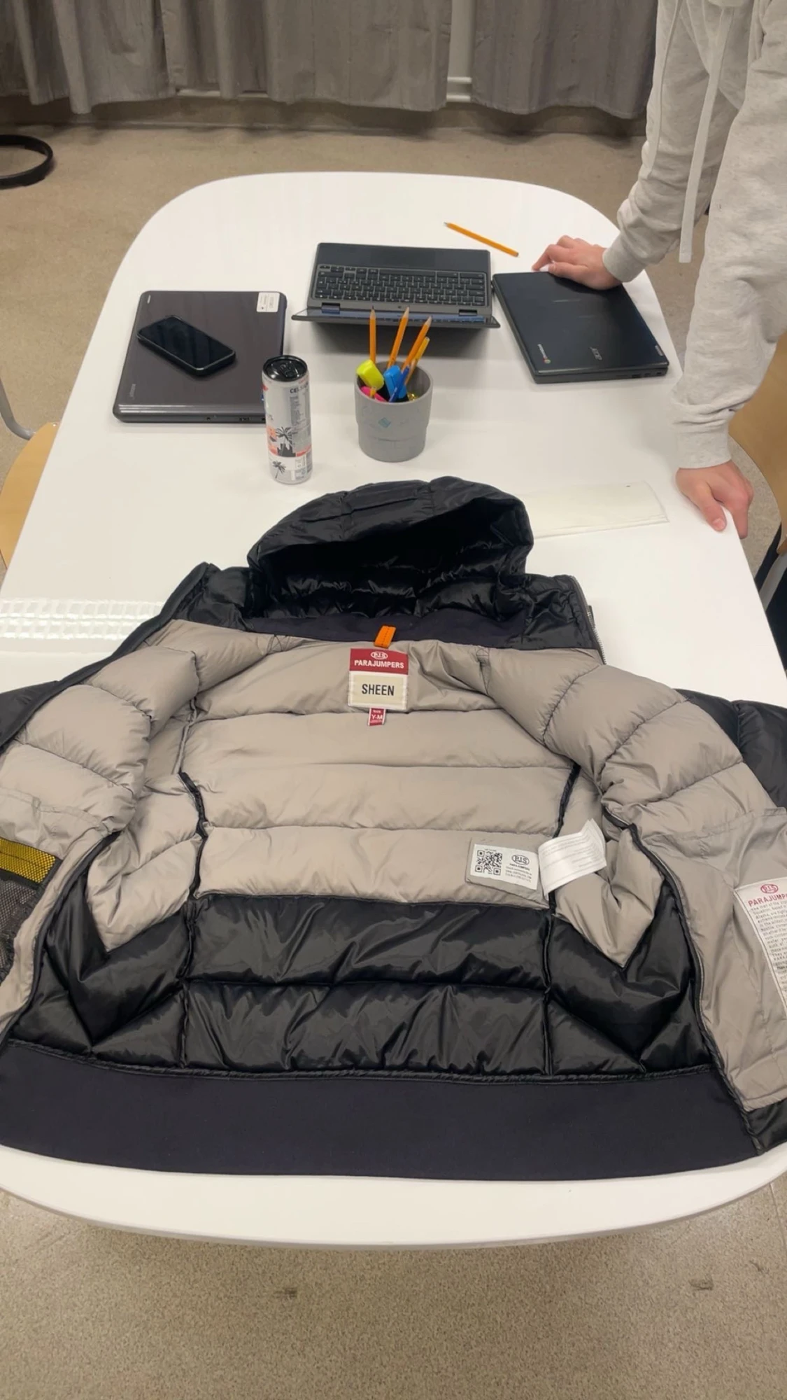 Svart dunjacka Parajumpers Sheen - 3