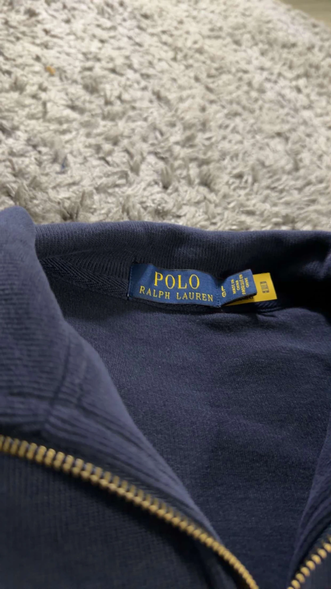 Marinblå half zip tröja Polo Ralph Lauren - 2