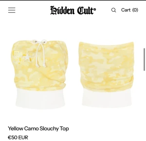 Hidden cult knytbar tube top - Helt nytt skick och endast testad en gång. Påsen är även med och lappen är fortfarande kvar. Orginellt kostar toppen 50€ vilket motsvarar ungefär 550kr. 