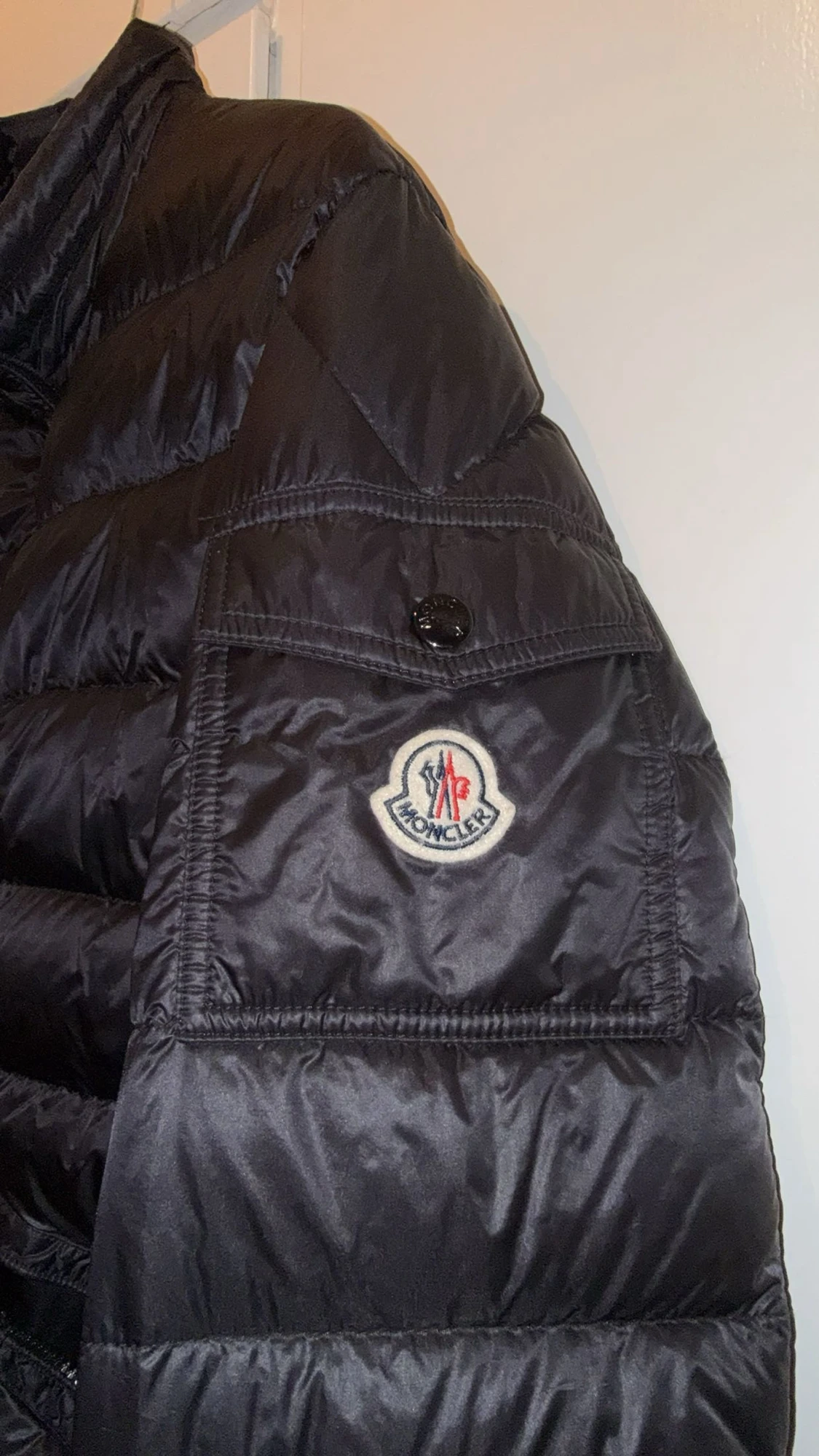 Svart Moncler dunjacka herr - 1