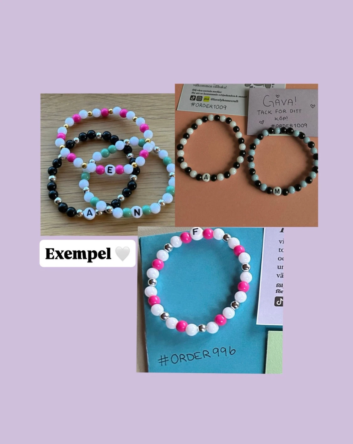 Bokstavs-armband 🤍 - 2