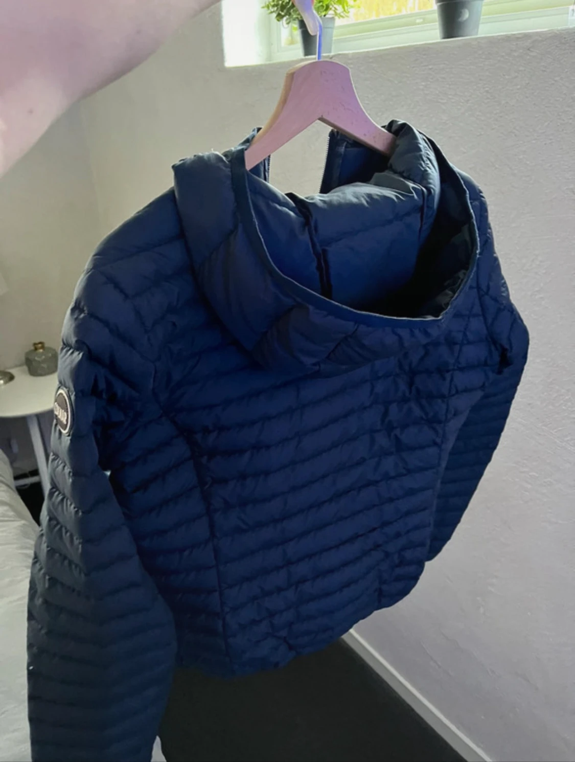 Mörkblå dunjacka från Colmar - 1