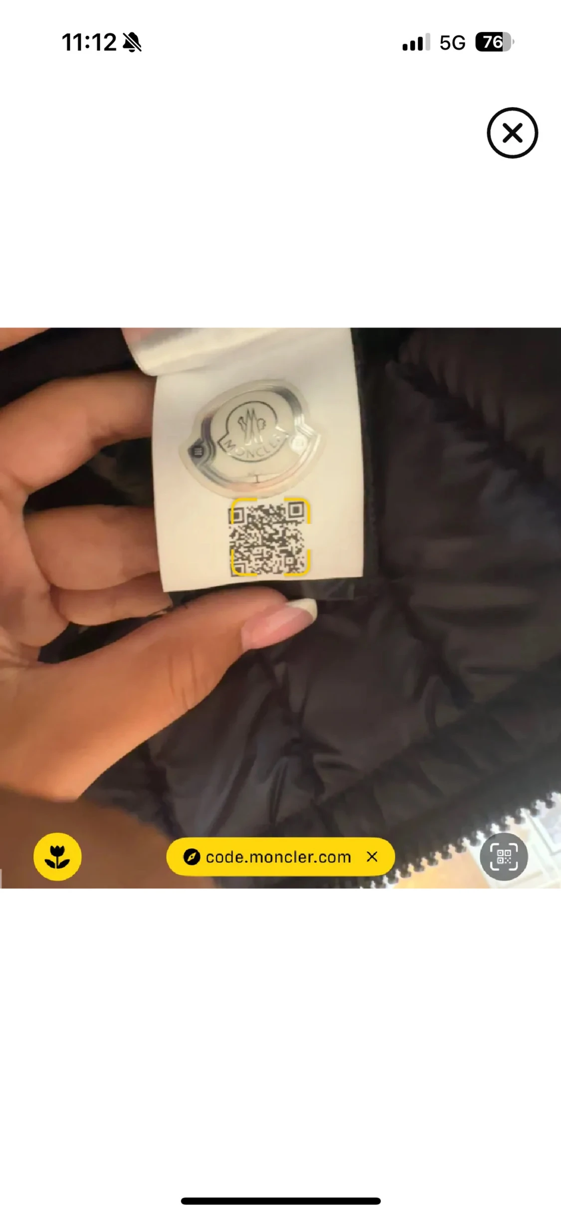 Mörkblå Moncler cardigan - 4