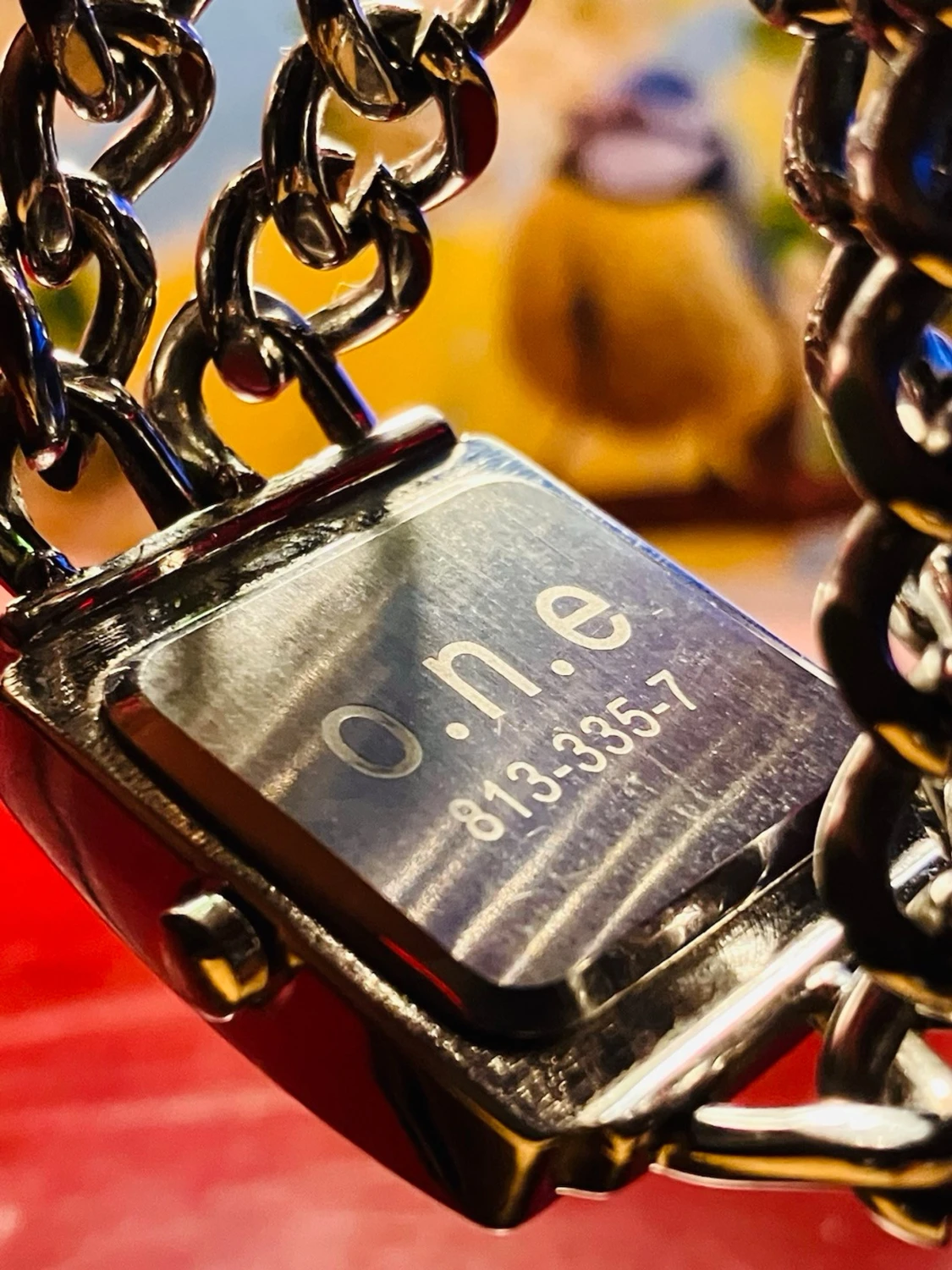 Klocka från O.N.E. med Chunky länkarmband - 6