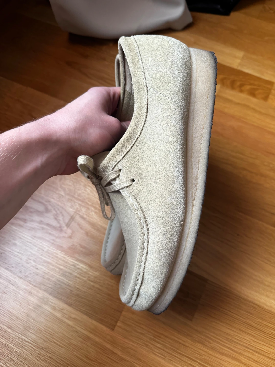 Clarks Originals Wallabee beige mocka - 4