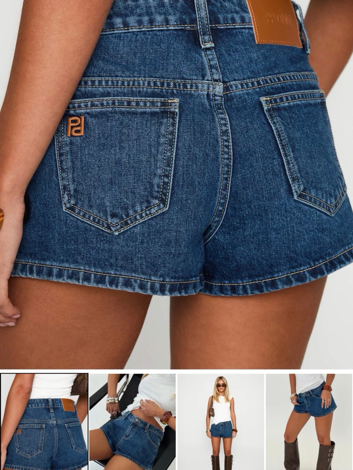 Denimshorts från Princess Polly - 2