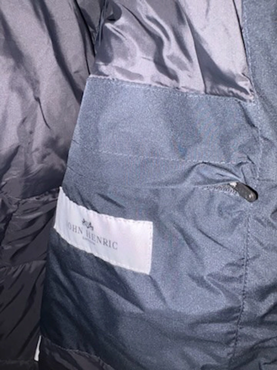 Marinblå dunjacka John Henric - 2