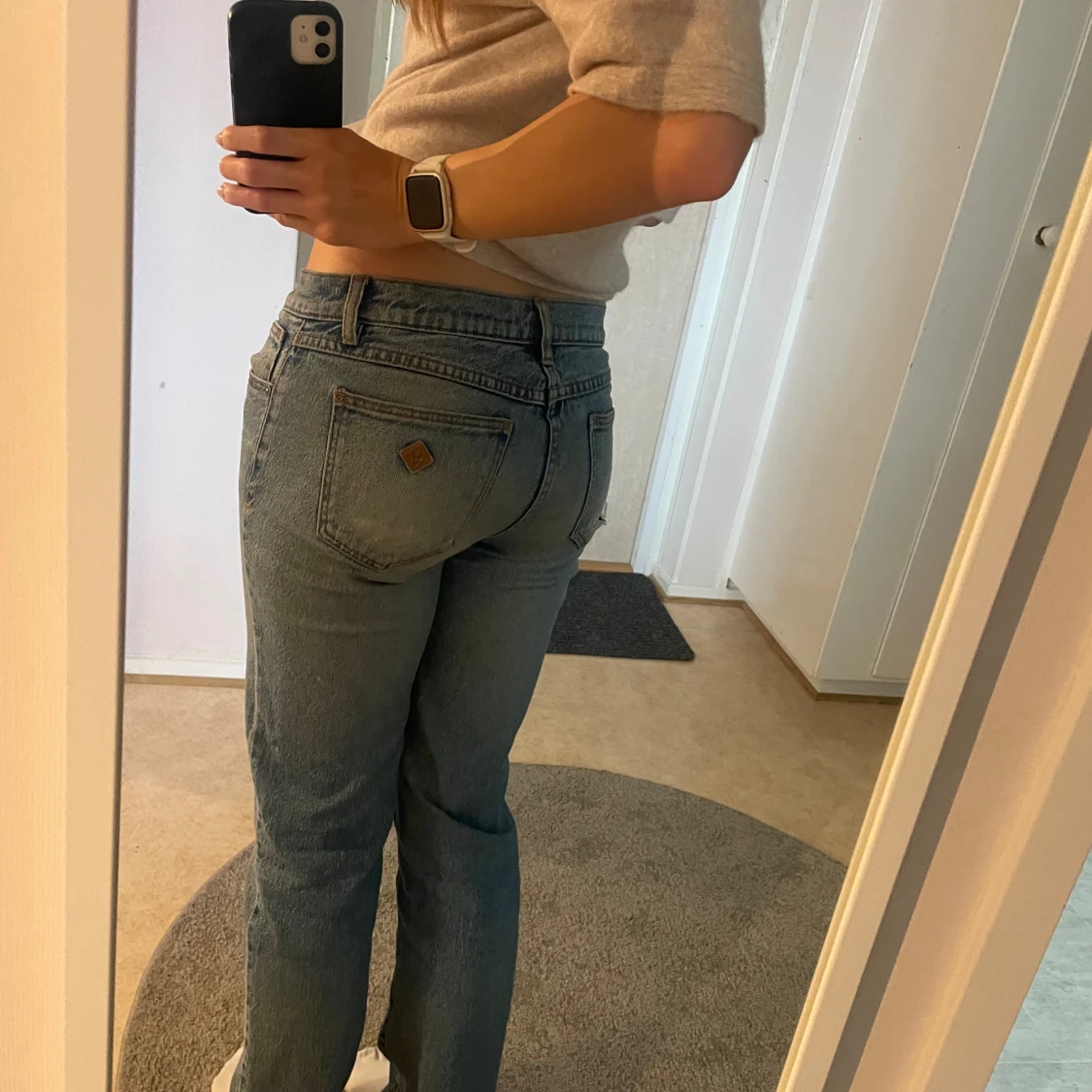 Blåa Abrand Jeans - 1