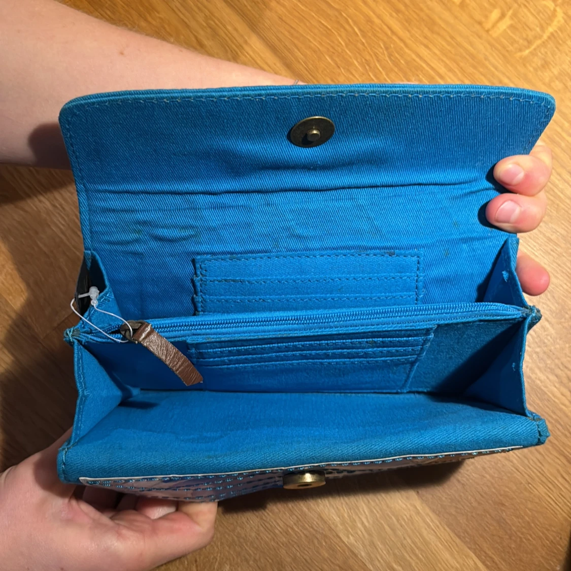 Stor Blå Plånbok - 2