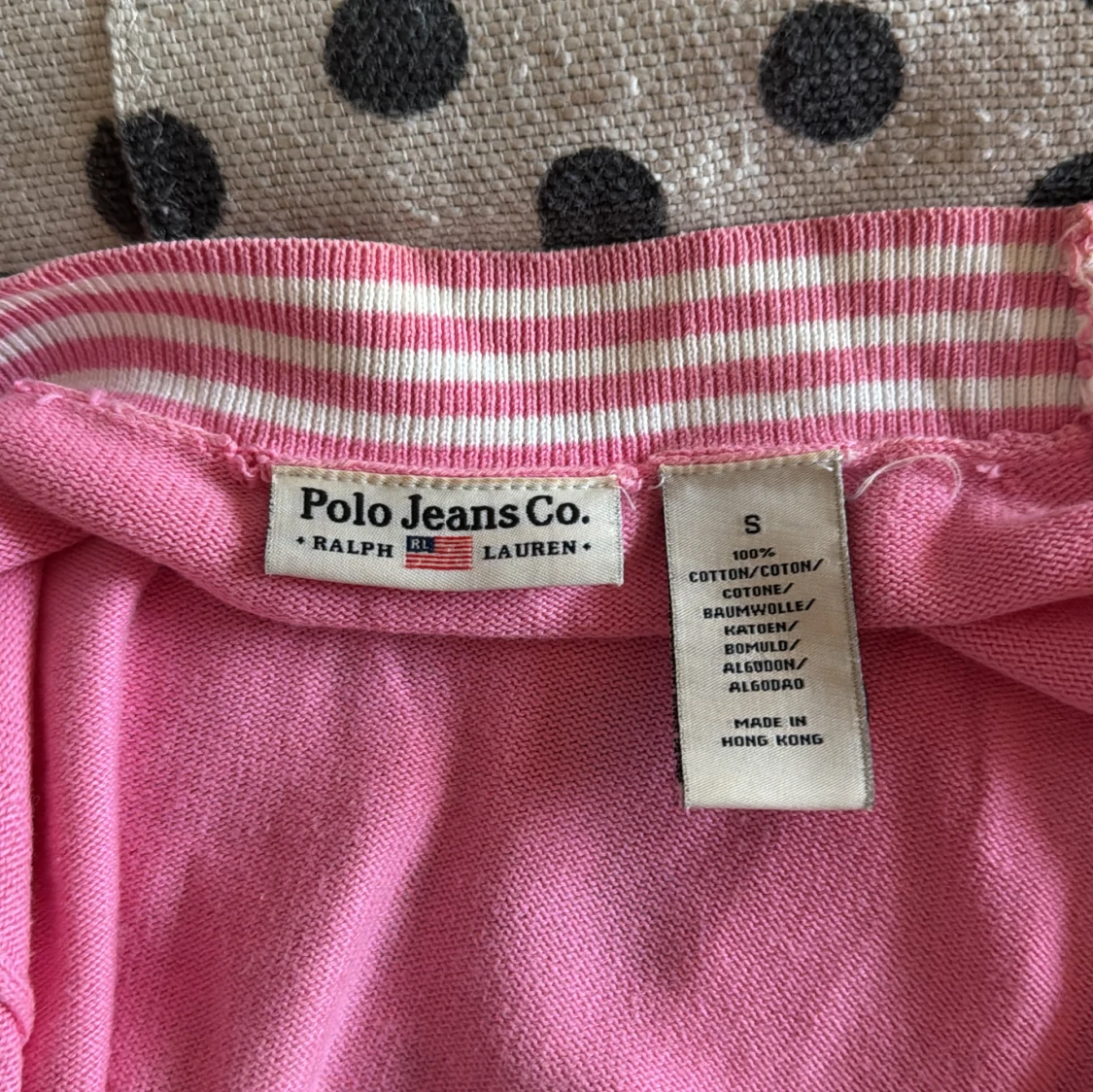 Rosa långärmad tröja från Polo Jeans Co. - 1