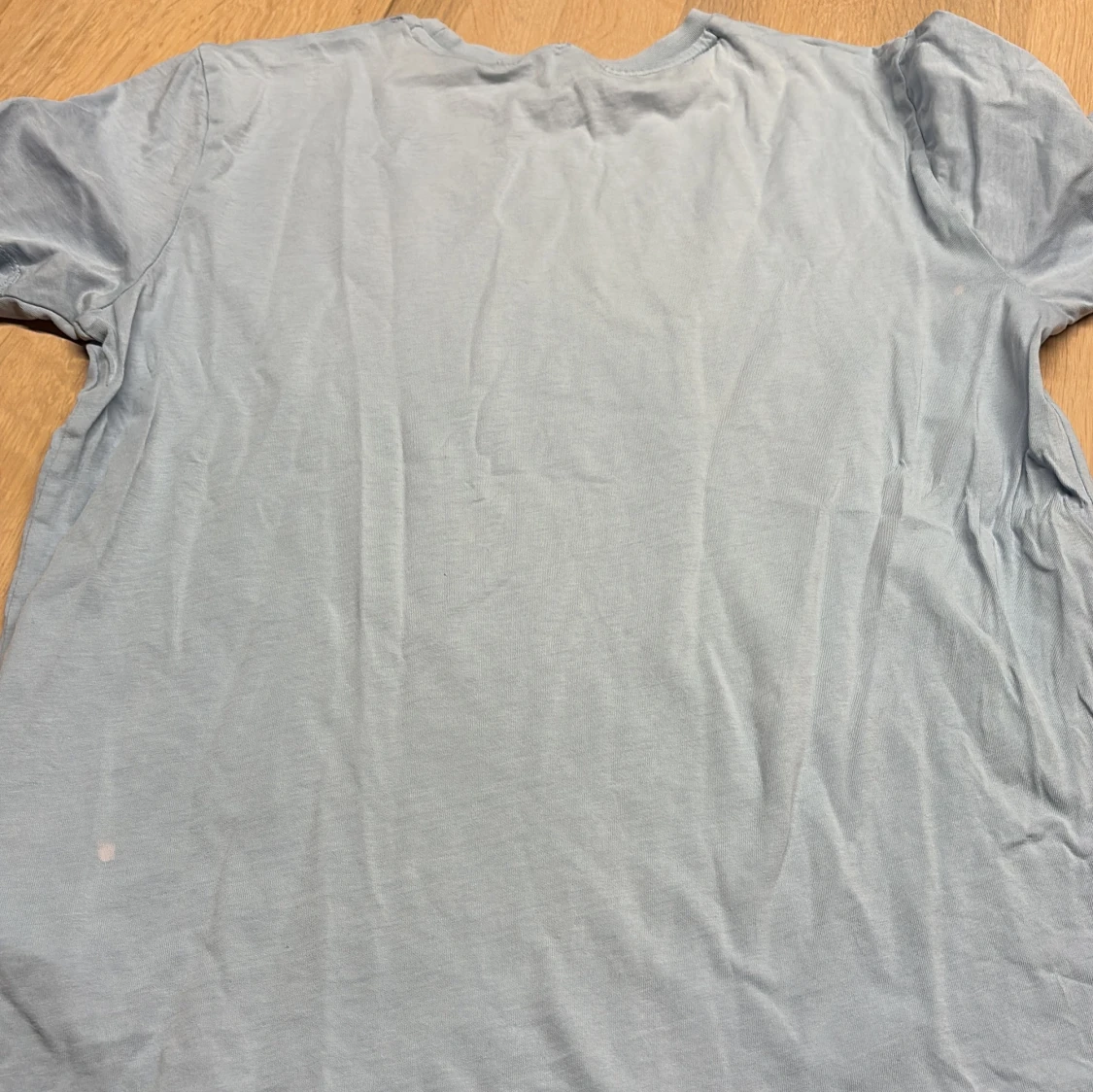 Ljusblå GANT t-shirt i bomull - 3