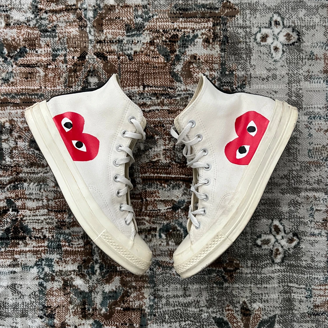 Converse x CDG Play vita sneakers - 1