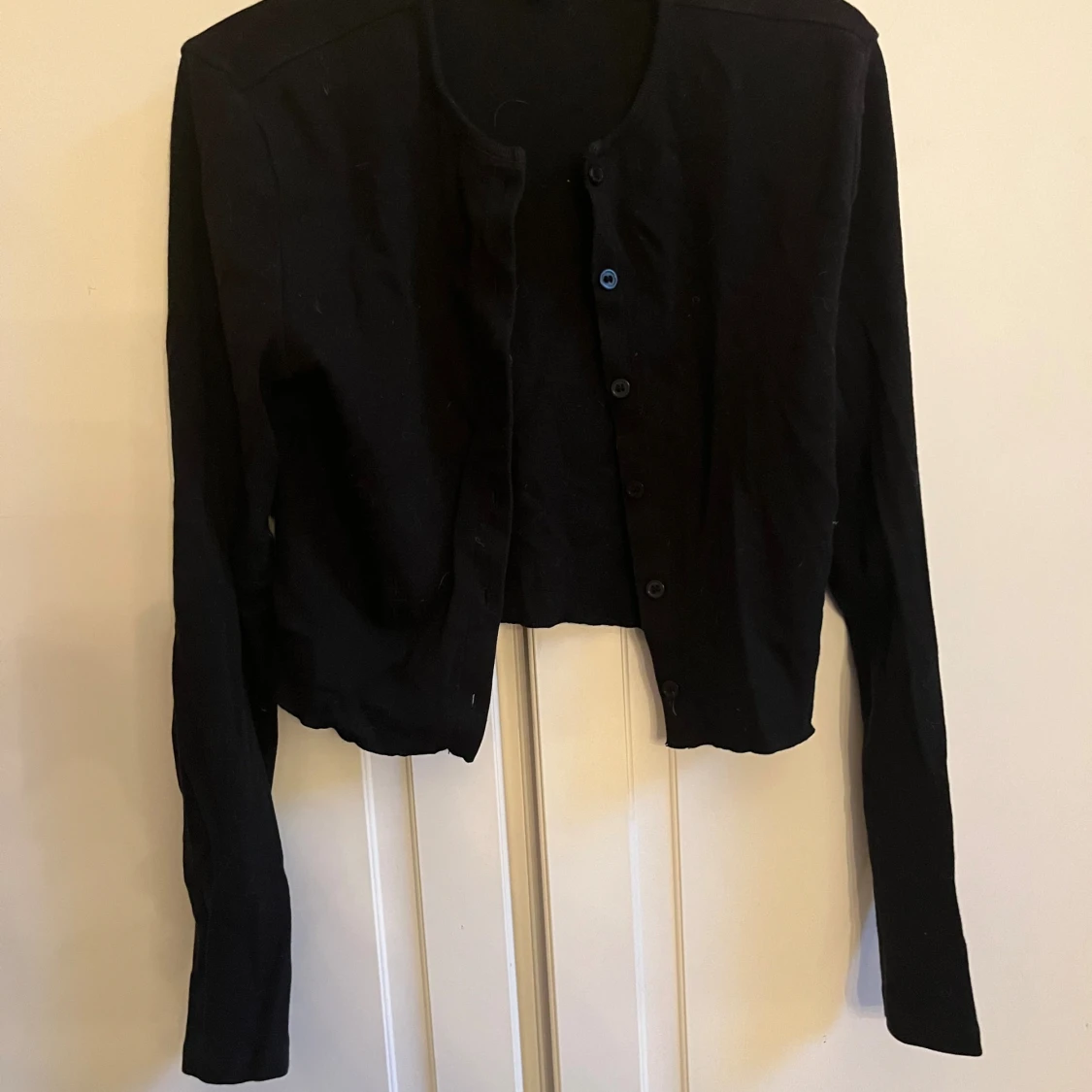 Svart kofta ifrån H&M