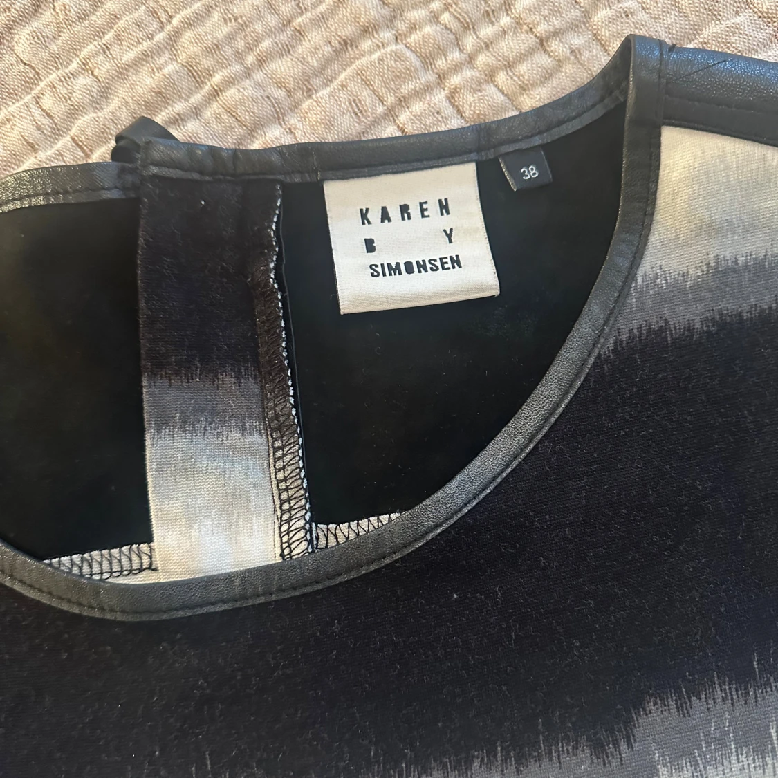 Randig klänning Karen by Simonsen - 2