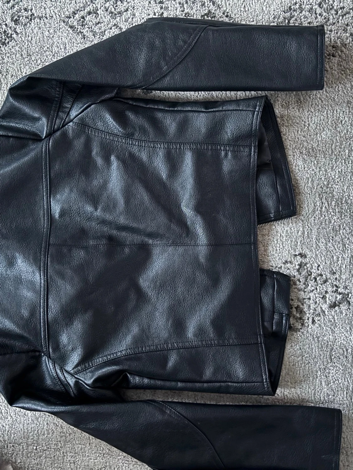 Skinnjacka bik bok  - 1