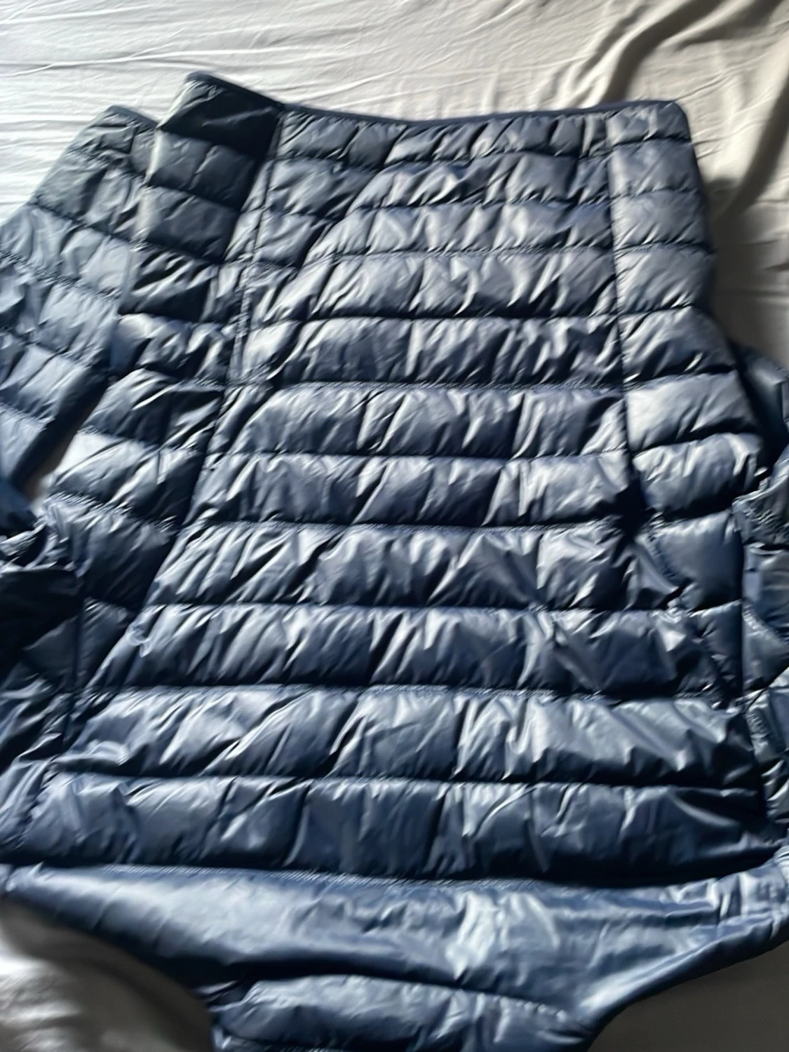 Mörkblå dunjacka från EA7 Emporio Armani - 1